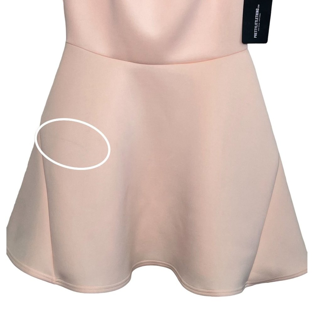 Pretty little things Bardot scuba skater dress size 10 NWT - Picture 5 of 13